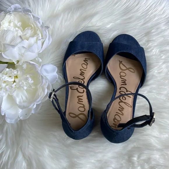 Sam Edelman Susie denim sandal - Picture 10 of 14